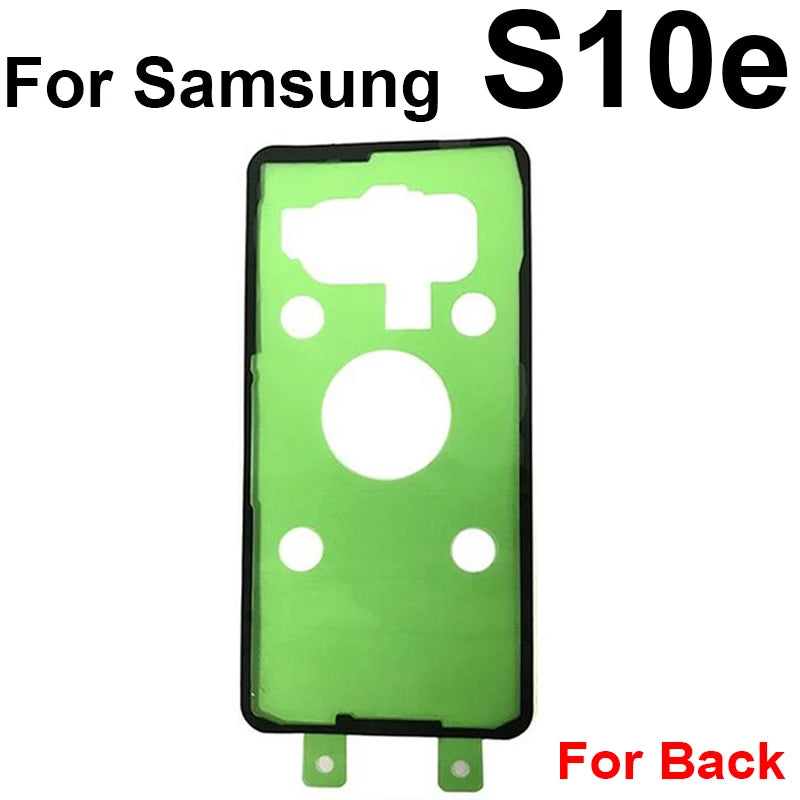 LCD Screen Back Cover Battery Camera Lens Sticker Full Set Adhesive Tape For Samsung Galaxy S10 S10e S10 Plus 5G Adhesive Repair