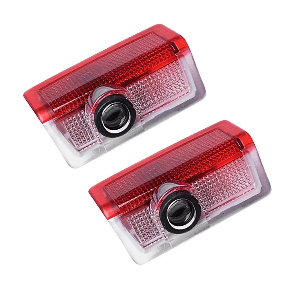 2Pcs Car LED Welcome Projector Light Door Lamp For Mercedes Benz W212 W205 AMG ML W166 W176 W177 W213 W246 GLB GLC GLA GLE1 GLS