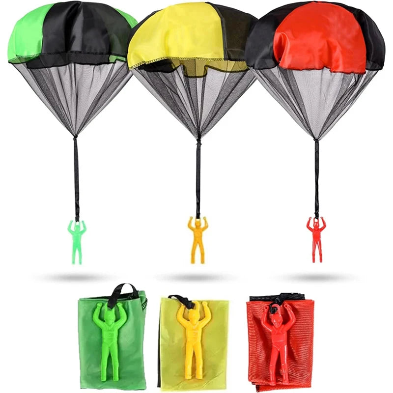 Outdoor Flying Parachute Toy Party Game Group Activity Interactive Stress Relief Fun Gift for Adults Teens