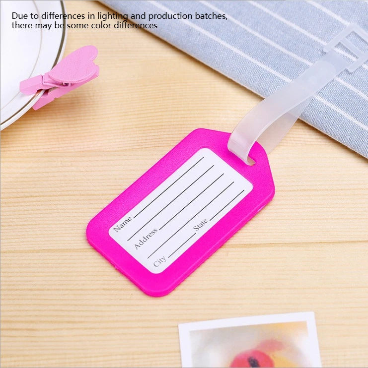New For Tour Group Bag Luggage Tag  Airplane Boarding Labels Travel Accessories Luggage Tag Travel