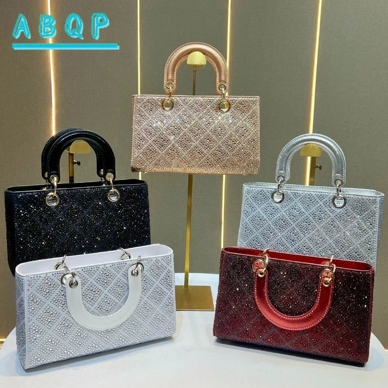 New Evening Handbag Luxurious Diamond Sparkling Dinner Party Women's Handbag Fashion Casual Women's Shoulder Crossbody Bag