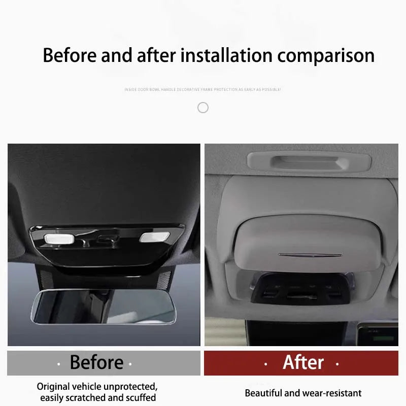Car Sunglasses Box Holder Organizer Panoramic Sunroof Glasses Storage Box Case ABS For Toyota Corolla, Sharp, Landa Accessories