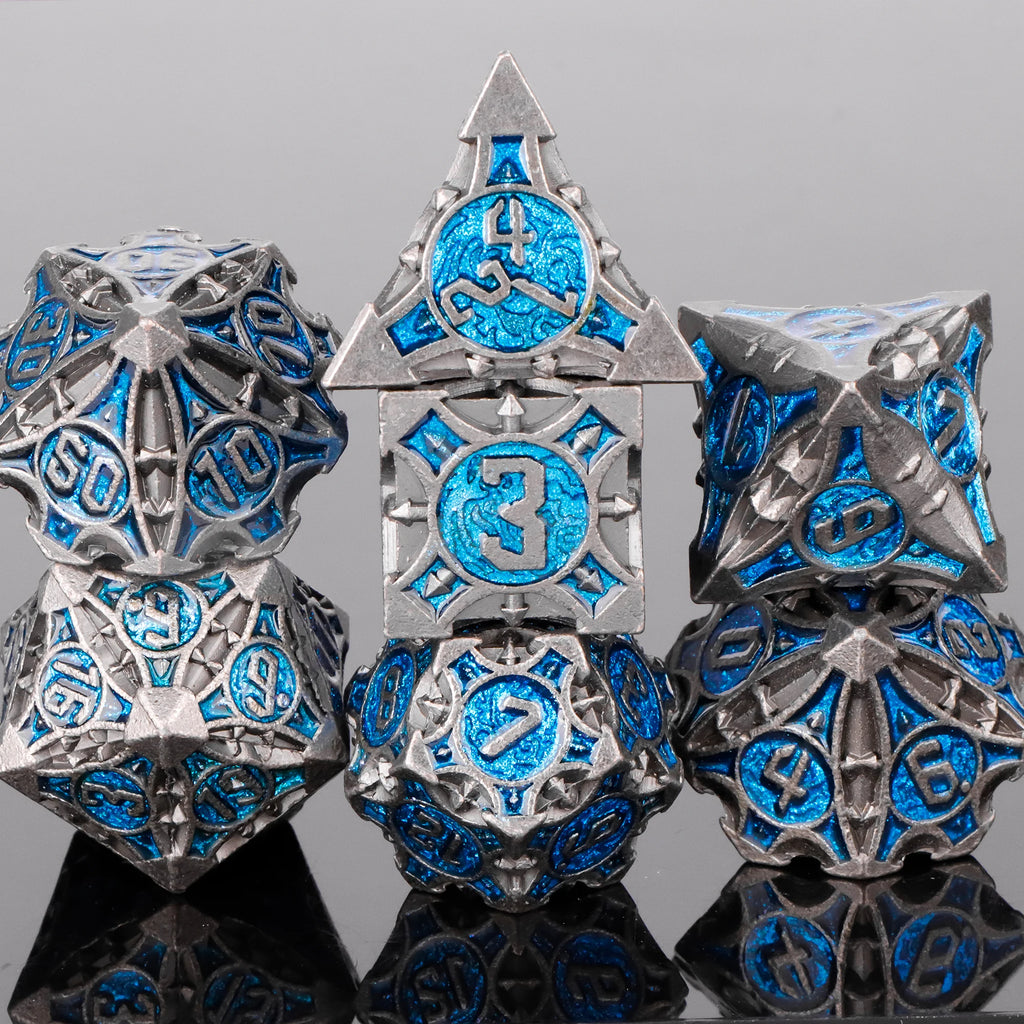 D and D Dice RPG Metal Dice for DnD Polyhedral Dice For Dungeons and Dragons Dice Role Playing Games D&D Dice Gifts Green Dice