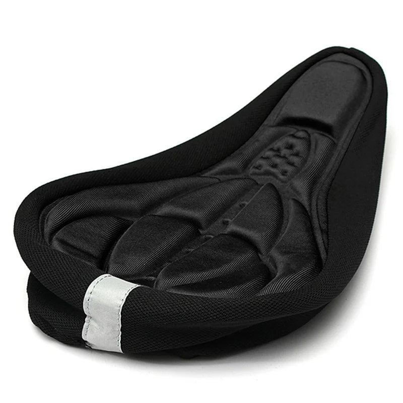 3D Bicycle Saddle Soft Cover Comfort Breathable Sponge Foam Seat Cushion Cycling Seat Pad Outdoor Mountain Bike Accessories