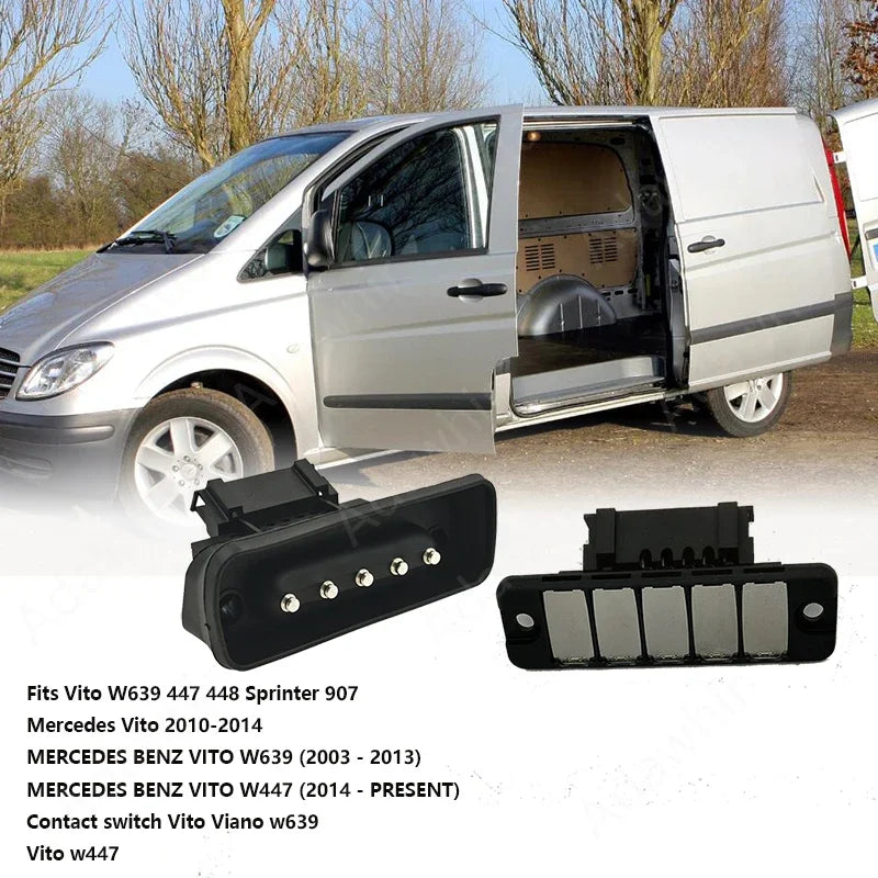 A6398200654 for Mercedes Benz Vito W447 W639 W448 W636 W907 Sliding Door Electric Contact Switch  A6398200011