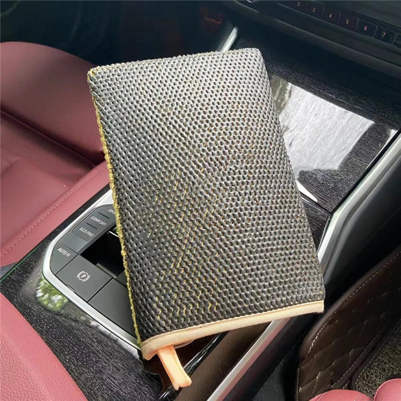 Lucullan Clay Mitt Glove Detailing Car Wash Cleaning Towel Cloth Quickly Removes Debris from Your Paint
