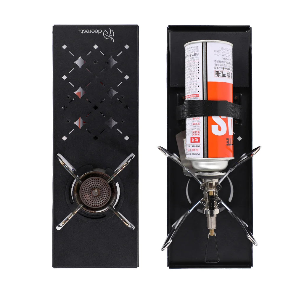 Deerest Camping Burner Accessories Outdoor IGT Table 0.5 Unit Panel Plate for ST-310 SOTO 310 Spider Stove Gas Stove Burner Rack