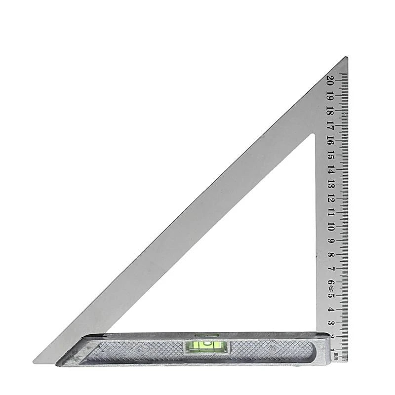 150mm for Triangle Ruler 90° Alloy with Bead Horizontal Woodworking Measuring T best sale