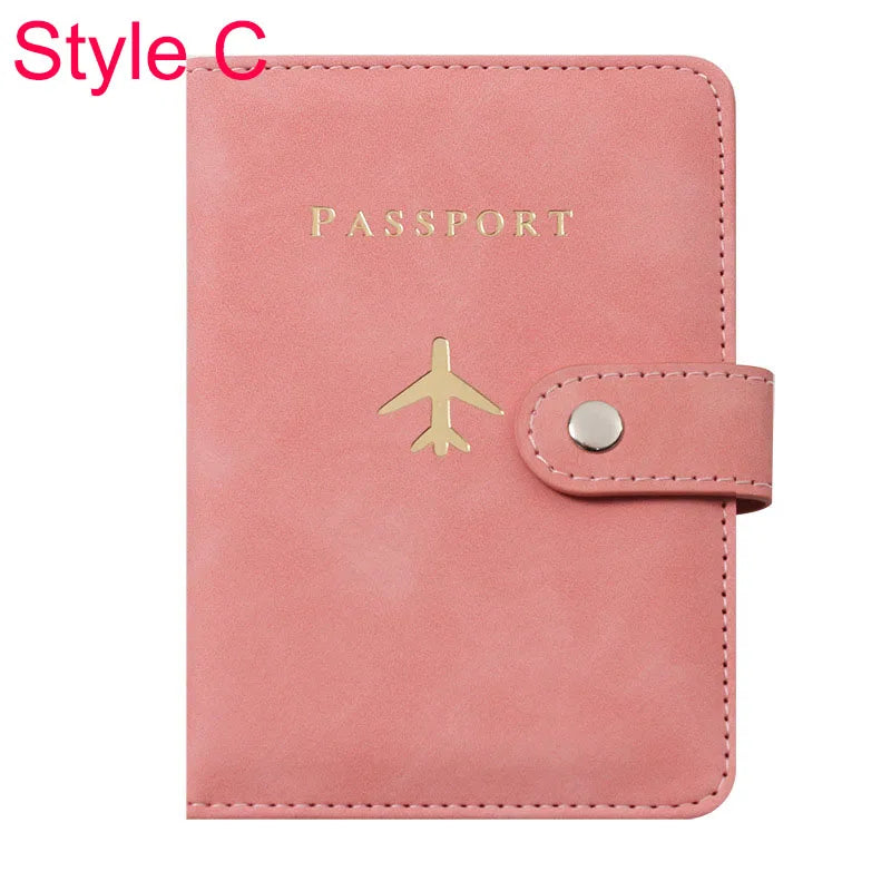 Organizer Storage Case/Travel Accessories Passport Case Vintage Leather Pattern Passports Holder Women Man ID Bank Credit Card