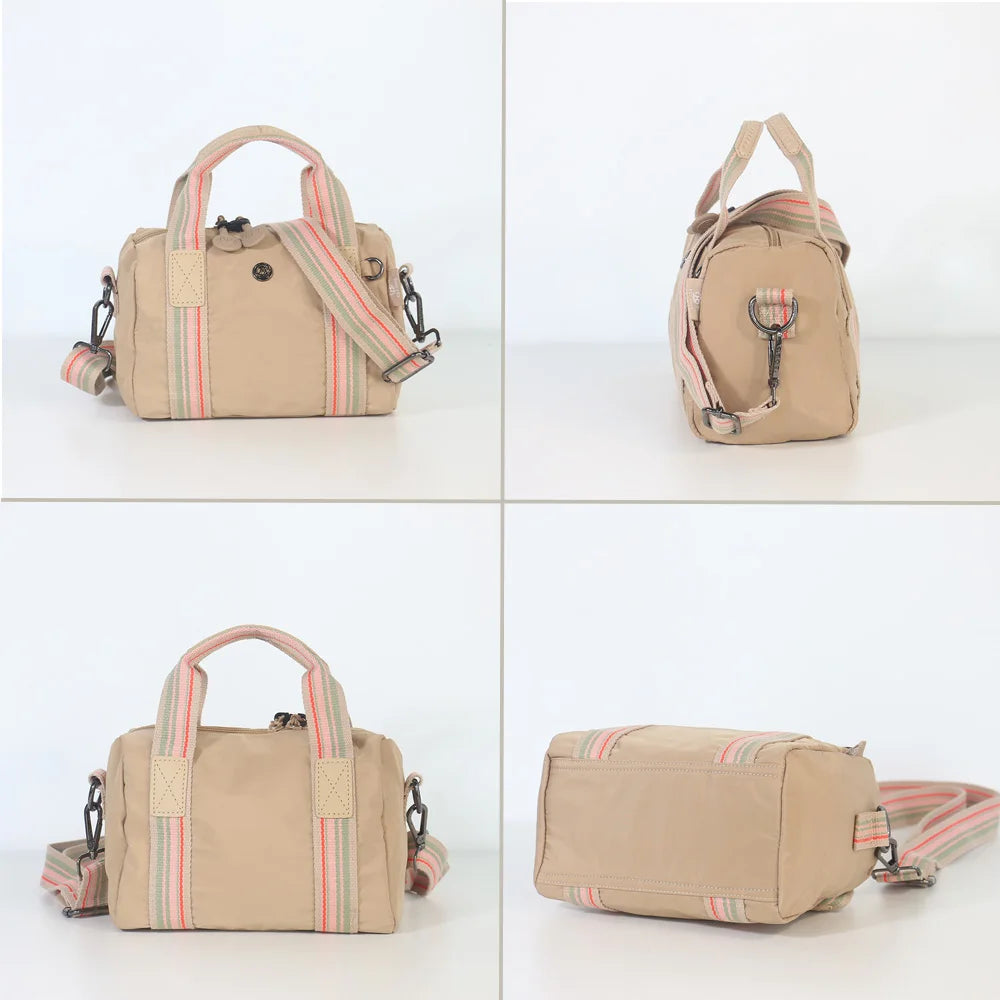 Women's Fashion Crossbody Bag, Nylon Material Small Handbag Fabric Bag, Large Capacity Messenger Bag.