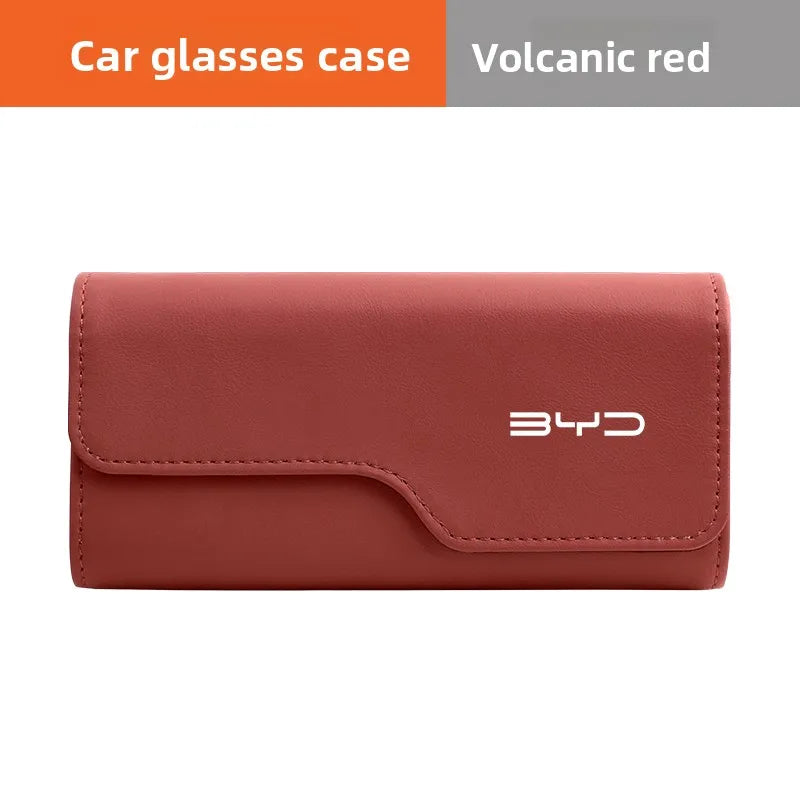 For BYD Qin L Song L Xia Seal Seagull Dolphin Destroyer 05 Sea Lion Car carried Glasses Clip Sunglasses Storage Box