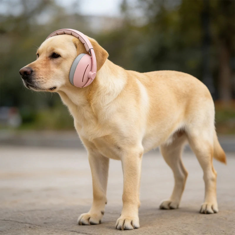 Dog Ear Muffs for Hearing Protection Noise Cancelling Headphones Calming Earmuffs for Thunder Firework Hunting Cars Noise