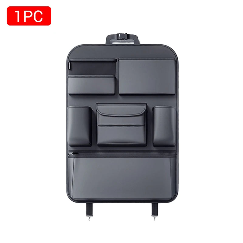 SEAMETAL Car Backseat Organizer Storage Bag Multi-function Large Capacity Seat Back Storage Organizer Hanging Bag Protector Pad
