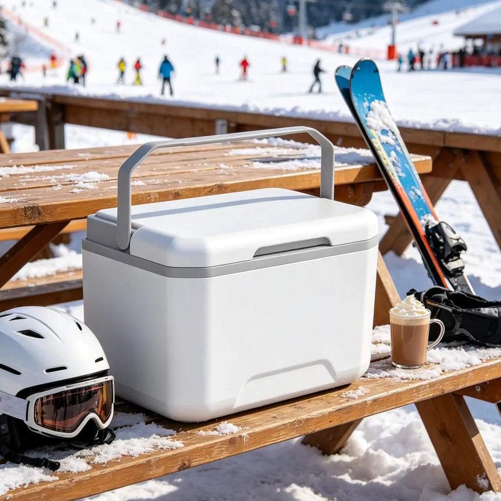 Camping Ice Cooler With Handle Portable 5L Insulated Ice Boxes Leakproof Hard Sided Coolers Chiller For Camping Picnic Fishing