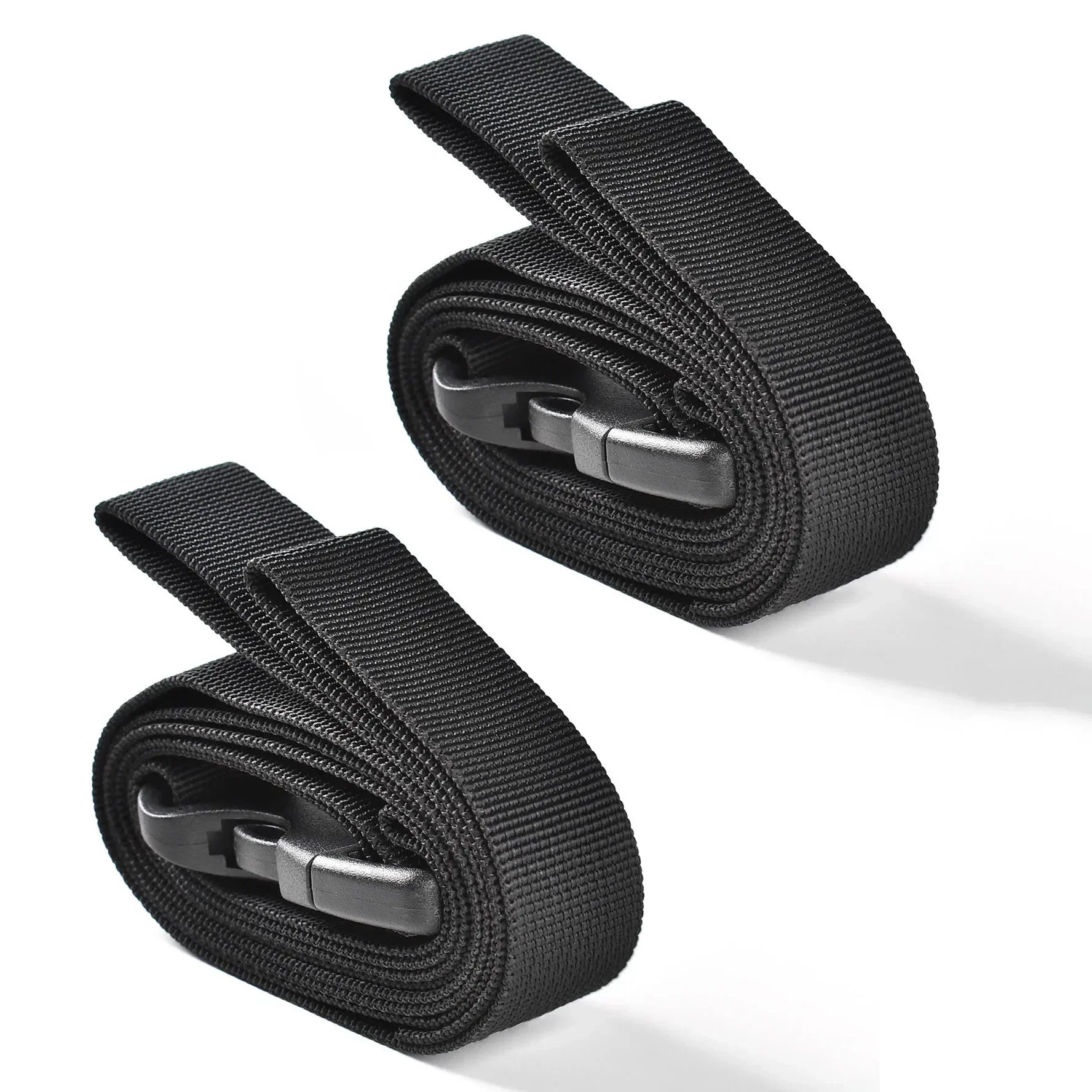 2/4Pcs Outdoor Travel Tied Belt Durable Nylon Cargo Tie Down Luggage Lash Belts Strap Camping Hiking Cargo Storage Straps Buckle