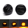2Pcs LED Side Marker Light Dynamic Turn Signal Lamp For Nissan 370Z Z34 2009-2020 350Z Z33 2003-2009 Replace OEM 261601EK0A