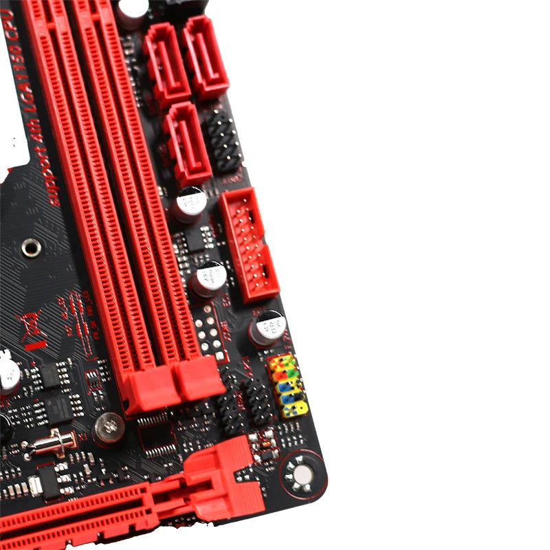 H81 Mini ITX Motherboard Set Kit with I5 4590 CPU 16GB DDR3 1600MHz Memory and CPU Cooler Combo Set Desktop PC H81 TPM 2.0 PIN