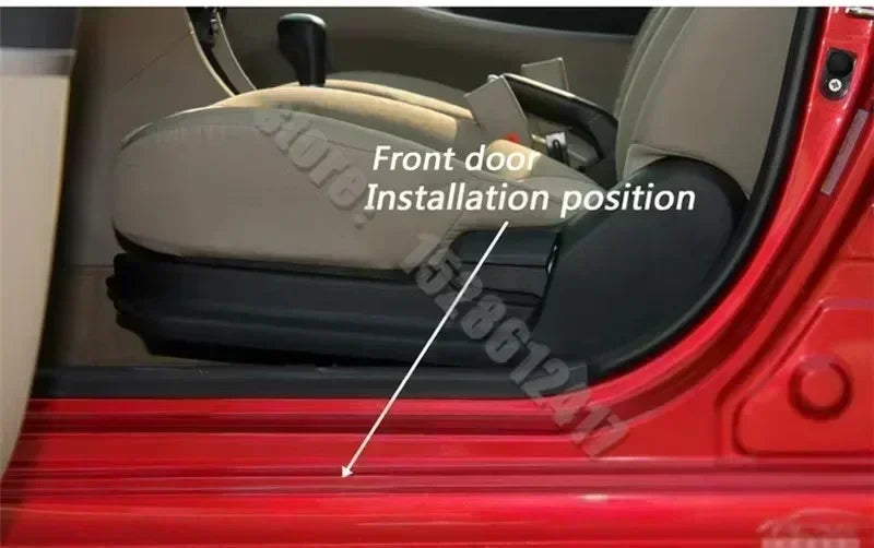 for Skoda KAROQ 2017 2018~2024 Door Sill Strip Stainless Steel Scuff Plate Peda Pedal Cover Car Styling Stickers car Accessories