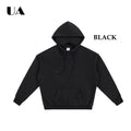 ULBYANRY 2026 Spring New Plush Hoodies with Eye Mask Trendy Hooded Sweathshirt Warm Cozy Commuting Unisex Loose Fit Sweatshirt