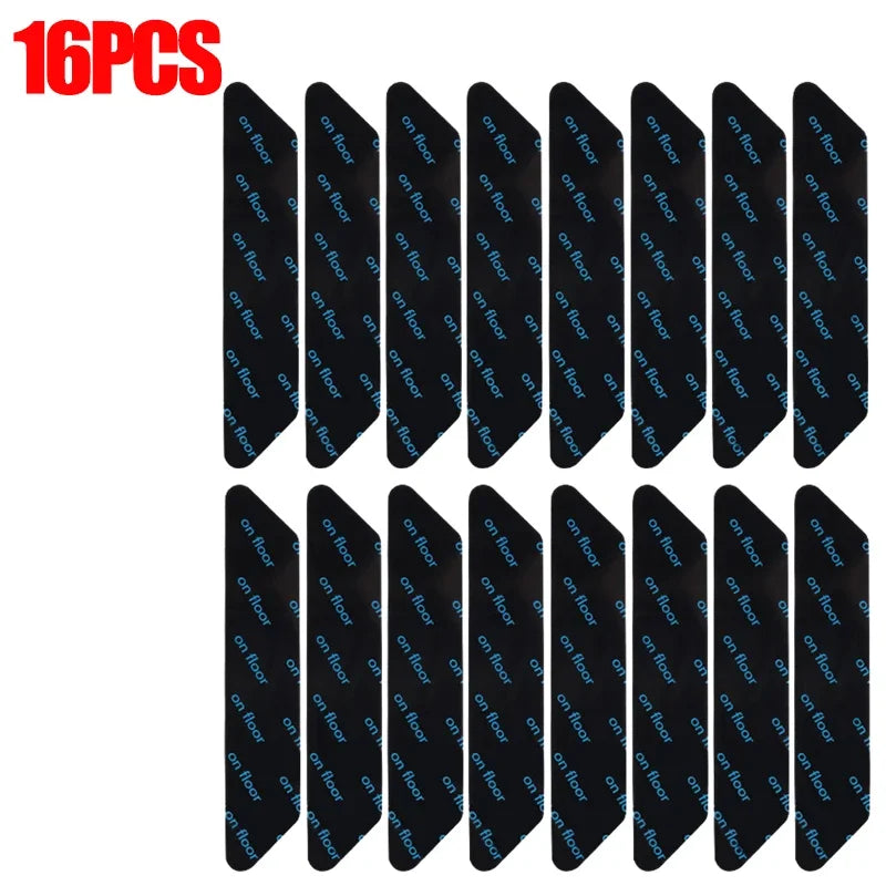 8-40PCS Carpet Non-slip Sticker Reusable Washable Anti Curling Carpet Patch Fixed Stickers Floor Rug Mat Tape Gripper Corner Pad