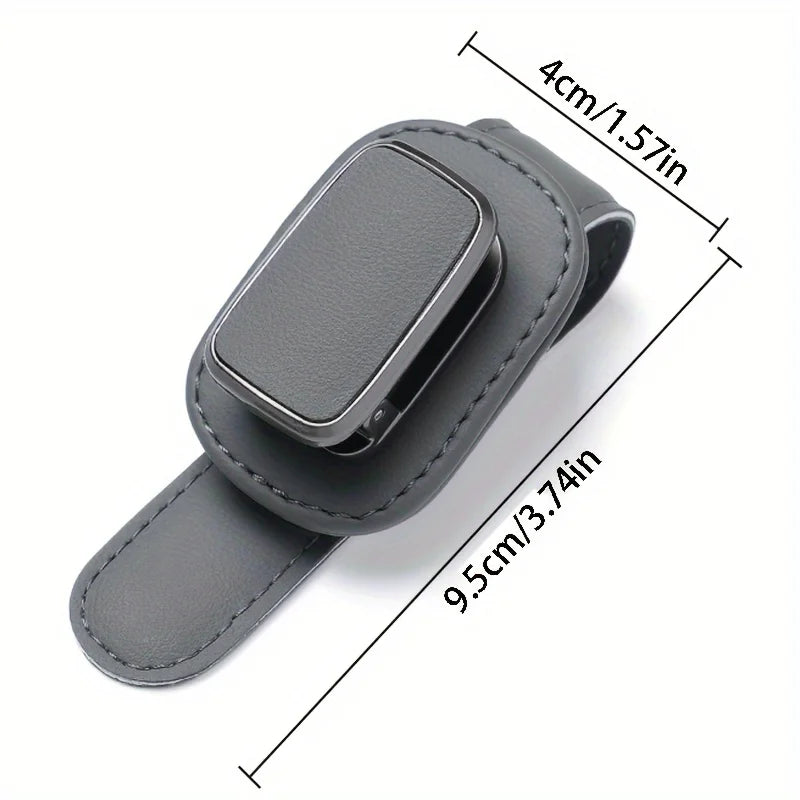 High-Quality Option Sturdy Sun Visor Clip Glasses Holder for Car Sun Visors, Glasses Hook Clip, Car Interior Sun Visor Additions