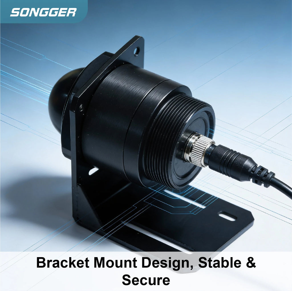 79-81GHz Non Contact Radar Level Transmitter for Water and Chemical Tanks 3-12m Range RS485 4-20mA 0-10V DC5-28V Probe