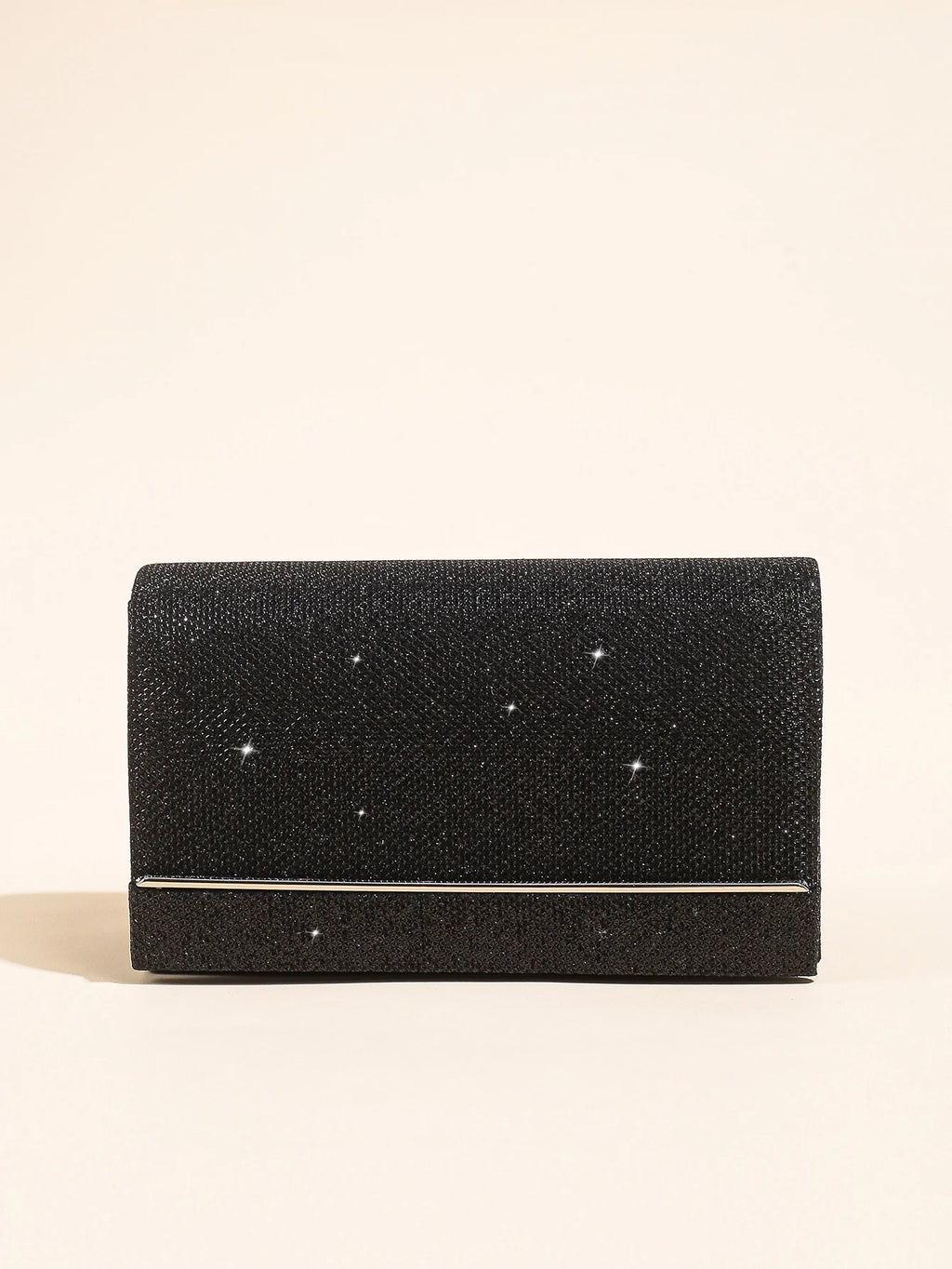 Elegant Evening clutch Bag.women's chain shoulder bag.glamorous light. small clutch bag.glitter square bag