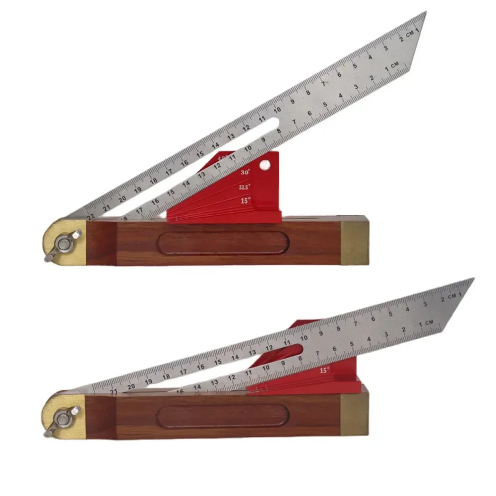 Bevel Block Gauge Aluminum Alloy Measuring Block Angle Finder for Protractor Woodworking Tools Bevel Block Gauge Aluminum Alloy