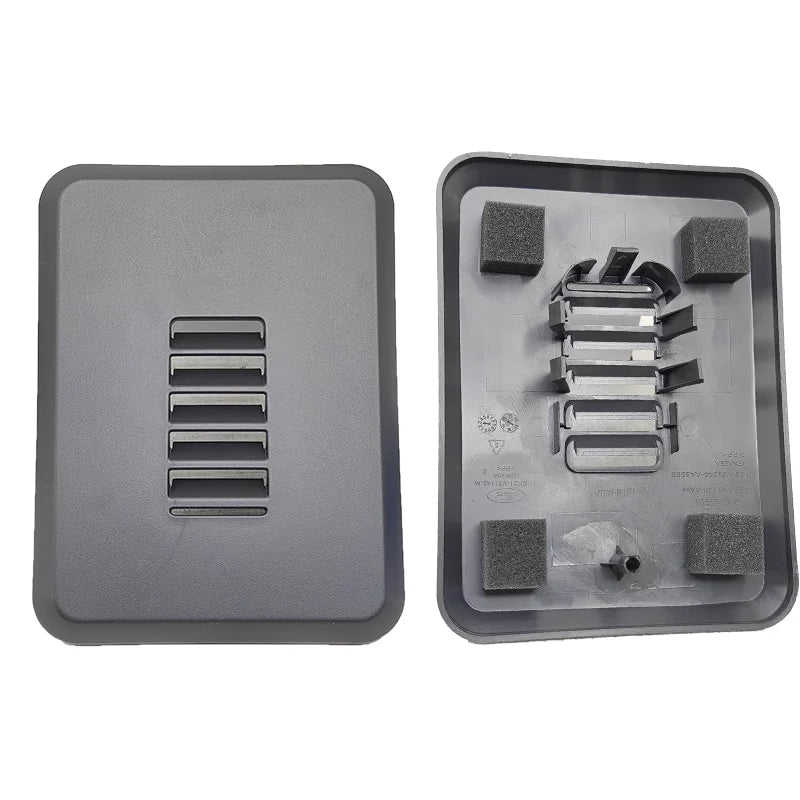 6pcs RV Tail Door Rear C Pillars Covers Decorative Cover Plate For Black Ford Transit Custom 2012-2023 Van Car Accessories