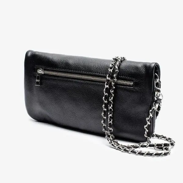 Sac à bandoulière exquis de style français pour femme, sac messager tendance avec chaîne en diamant espagnol