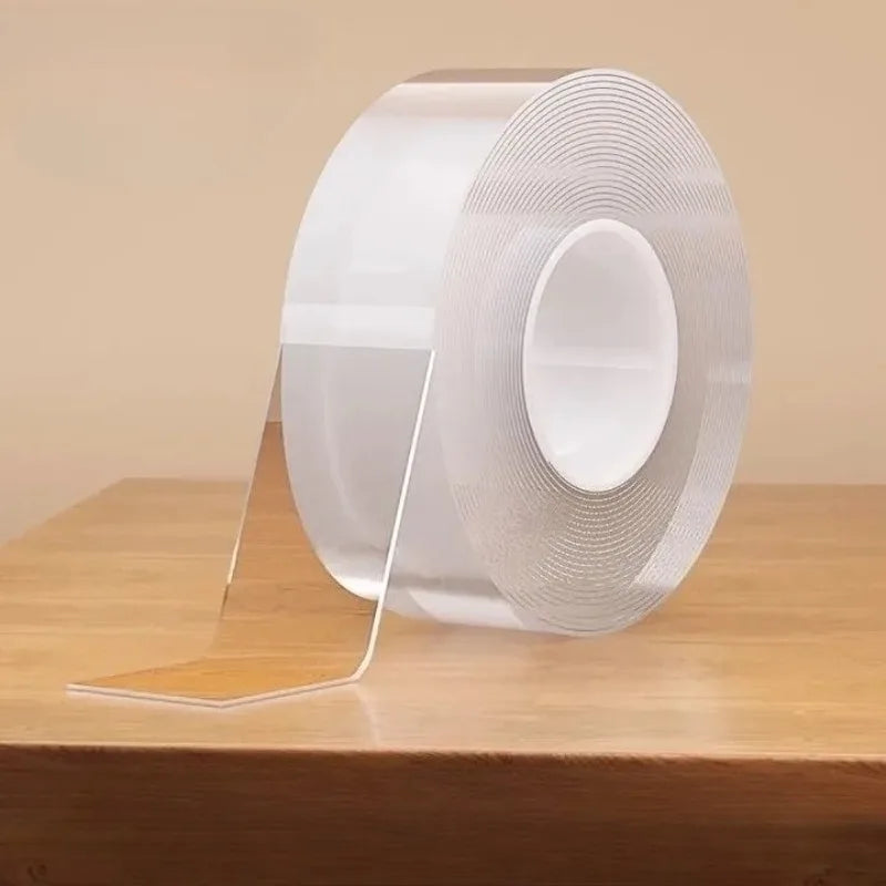 Strong Nano Adhesive Double-sided Tape with Super Strong Adhesion No Trace, Nail Free, Wall Mounted Strong Load-bearing Capacity