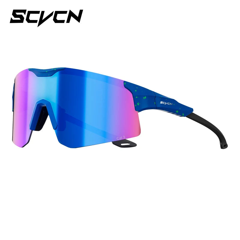 SCVCN Cycling Glasses Sunglasses for Men Outdoor Sports Glasses UV400 Hiking Eyewear MTB Road Cycling Goggles Bicycle Women