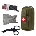 Professional Medical Rescue First Aid Kit with Tourniquet EDC Pouch Molle System for Outdoor Camping Hiking Emergency Survival