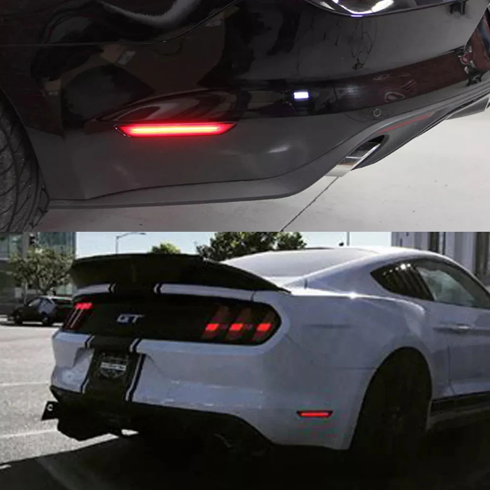 2pcs LED Rear Side Marker Lights Lamps For Ford Mustang 2015-up OEM Replace