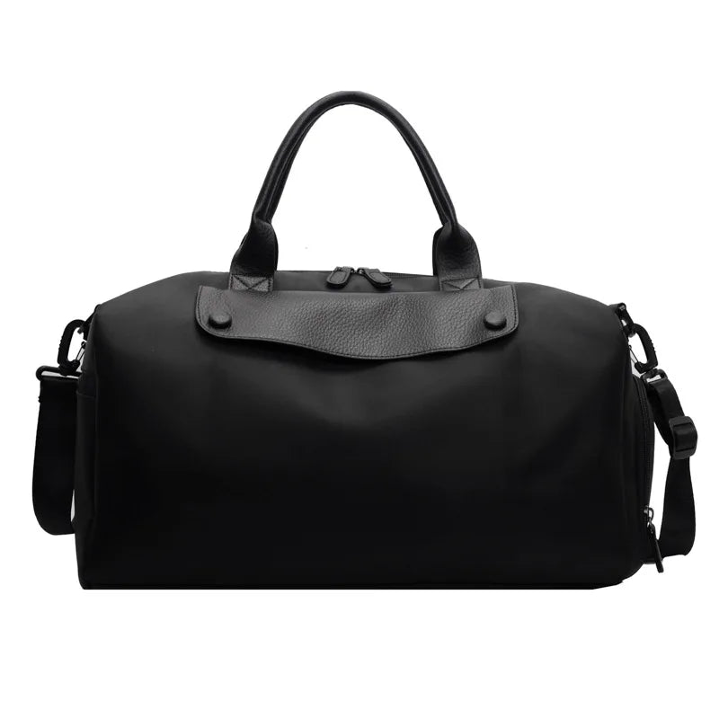Women Waterproof Sports Gym Duffle Bags Multifunction Dry Wet Separation Bags Fitness Training Yoga Shoulder Bag with Shoe Bag