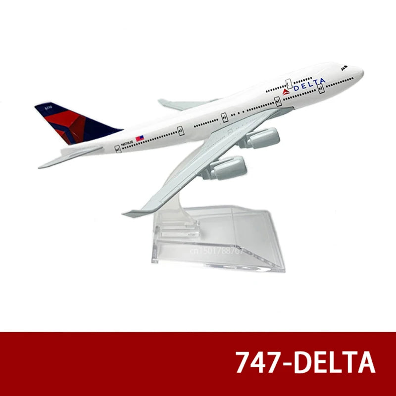 6Inch 15CM Boeing 737 747 757 767 777 787 Diecast Airplane Model For Gift Collection