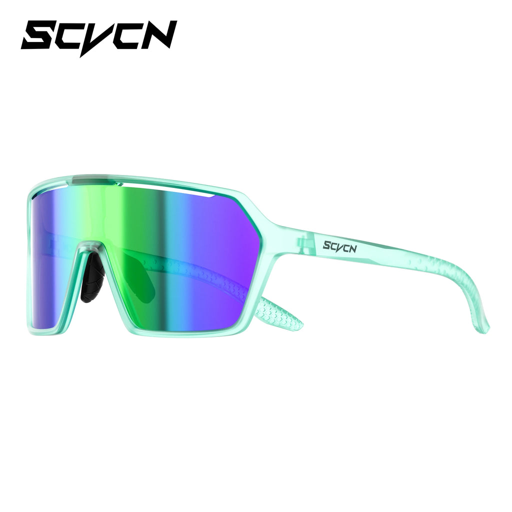 SCVCN Hiking Cycling Glasses Outdoor Running Sunglasses Stylish Hiking Driving Glasses MTB Racing and Casual Sports Sunglasses