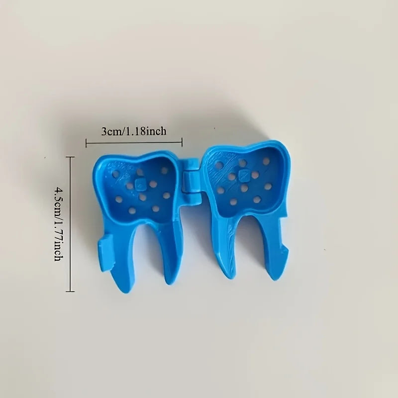 Tooth-Shaped Electric Toothbrush Head Cover, Ventilated Lightweight Dust-Proof Storage, Essential for Frequent Travelers