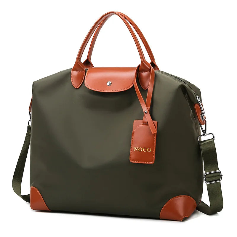 Waterproof Oxford Yoga Bag Large Capacity Fitness Travel Handbag Wear-resistant Unisex Short Trip Storage Yoga Mat Carry Bag