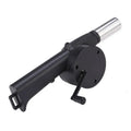 Hand Crank Blower High Wind Power Outdoor BBQ Charcoal Starter Portable Manual Fan Camping Fire Ignition Tool for Outdoor Picnic