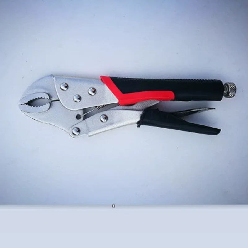 5inch Multi-function Locking Pliers Curved Jaw Straight Long Nose Welding Tools Pliers Set for Home Repair And Maintenance