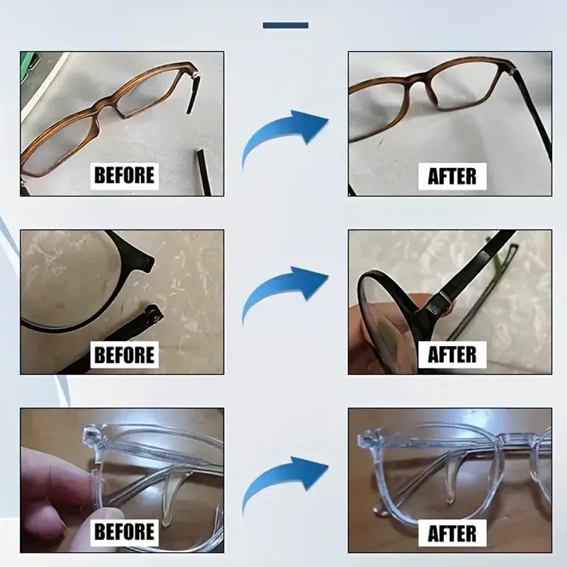 IFUBO 20g Eyeglass Repair Glue Fast Fix Spectacle Frames Strong Bonding DIY Multi-Purpose Adhesive