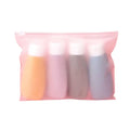 Fashion New Portable Travel Shampoo Bottle 4Pcs Set Refillable Bottle 60ml Soft Lotion Container Squeeze Tube Empty Bottle