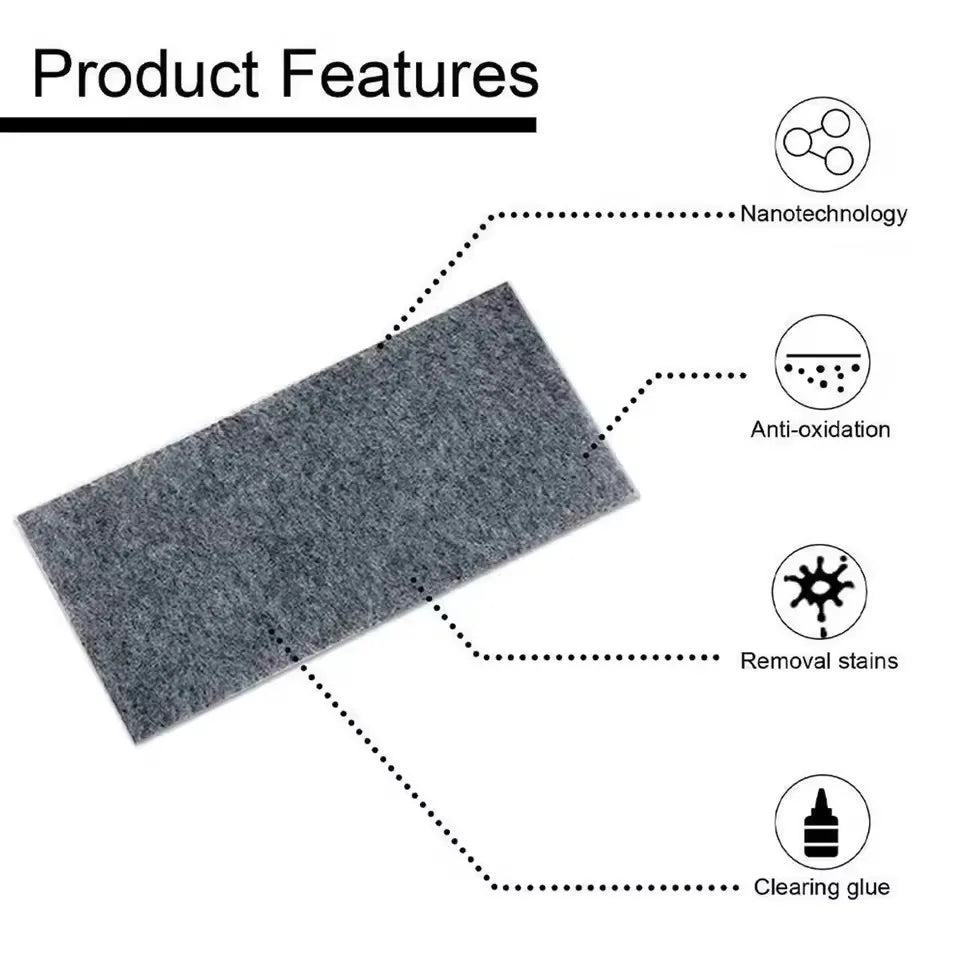 1/5/10-Piece Car Scratch Nano Polishing Cloth Paint Repair Anti-Scratch Polishing Wipes Cleaning Tool Auto Accessories