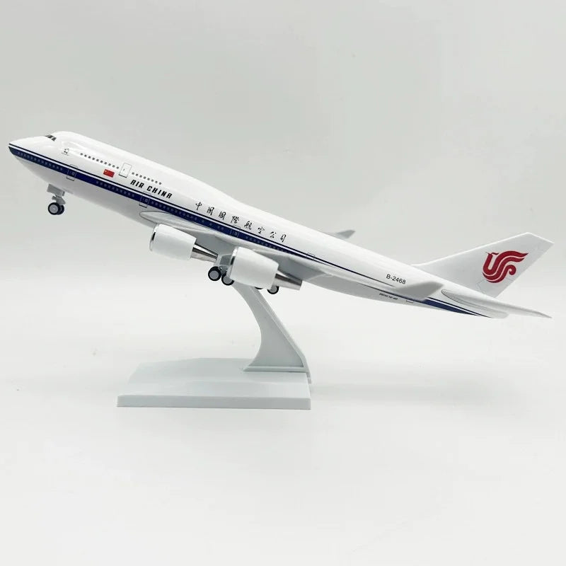 1/250 Scale 30cm Toy Planes Diecast Resin B747 Air China Airlines Airplane Model 747 Toys Airplane For Display Collection Gift