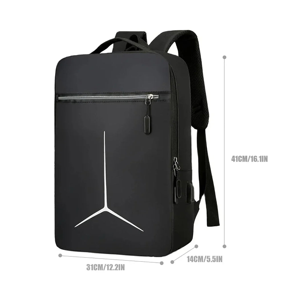 Men Hard Shell EVA Laptop Backpack Waterproof USB Anti Theft Smart Travel Motorcycle Business Daypack