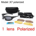 Tactical Polarized Glasses Camouflage Men's Sunglasses Outdoor Shooting Hunting Goggles 4 Lens Kit Sunglasses Men Hiking