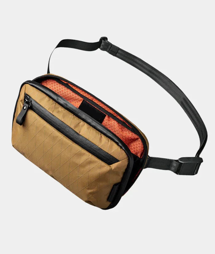 2025 New Waterproof XPAC Nylon Tactical Backpack - Lightweight Crossbody Sling Bag with Multiple Pockets for Men Travel, Hiking