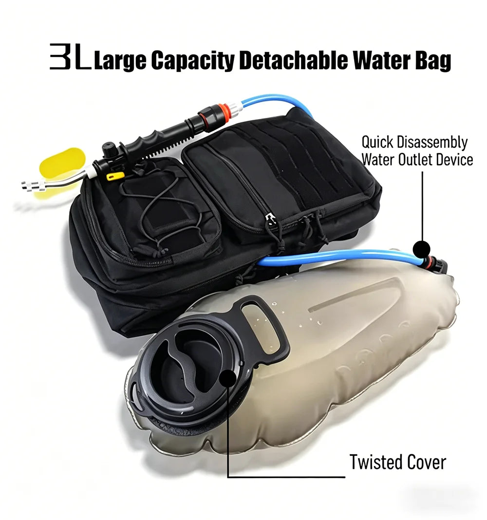 3L Smart Backpack Sprayer Backpack Style Pressure Sprayer Gun Professional Tool for Car Paint Protection Film PPF Installation