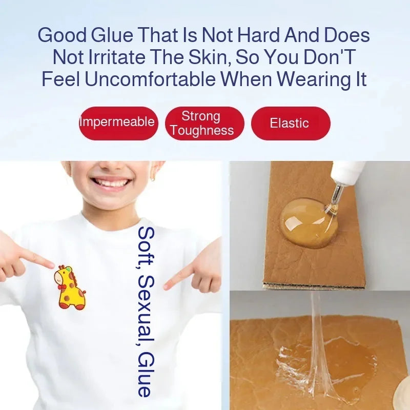 Fabric Adhesive Mending Clothes Special Adhesive  Powerful Fabric Glue Quick Dry Fabric Patching Glue Versatile Fabric Repair